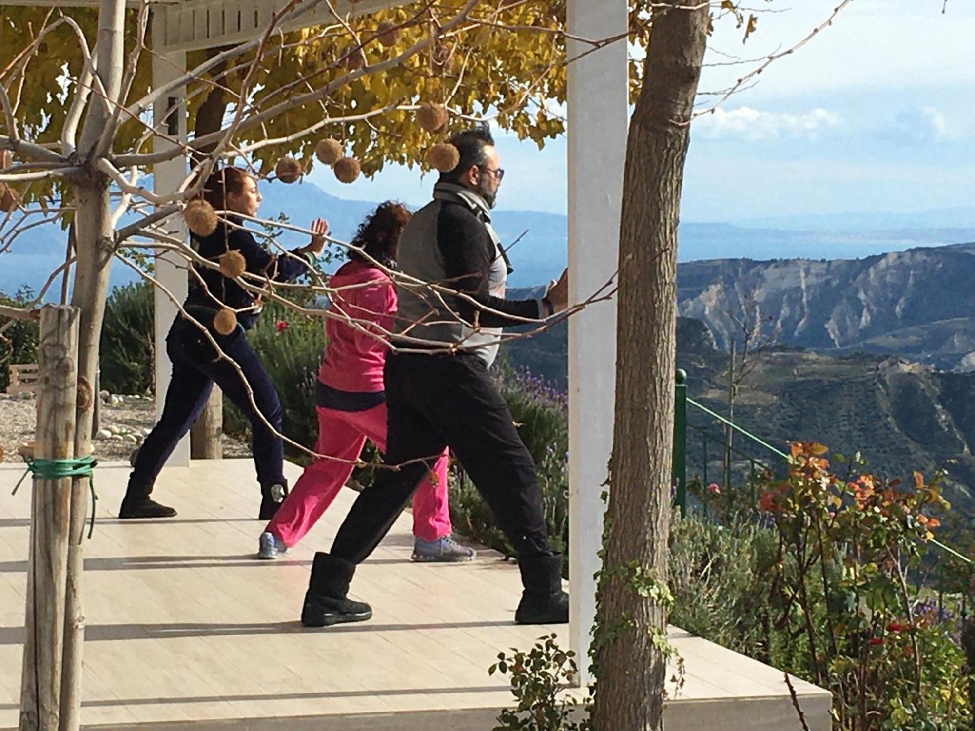 Ktima Noosfera Wellness & Retreat Center Otel Karya Dış mekan fotoğraf